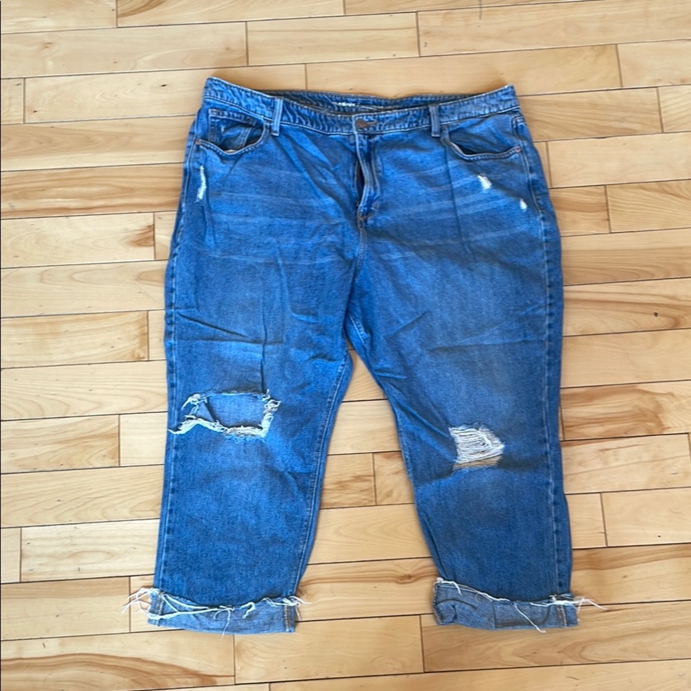 2 for $15 Blue Distressed Women's Jeans